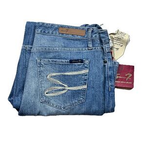 Seven7 Flare Leg Women’s Size 12 Cotton Blend Stretch Jeans
